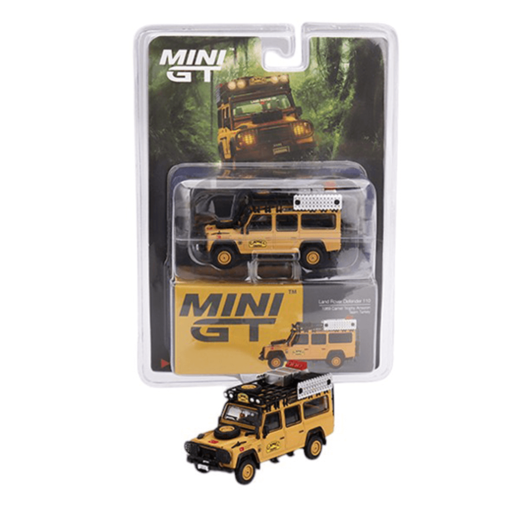 Land Rover Defender 110 Camel Trophy Amazon Team Turkey Exclusive 1989 (LHD) Mini GT Makedonija
