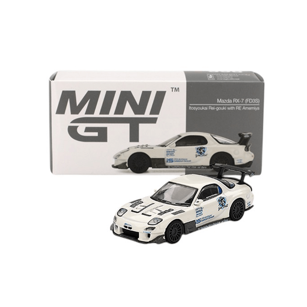 Mazda RX 7 (FD3S) Itosyoukai Rei gouki with RE Amemiya 2024 (RHD) Mini GT Makedonija 3