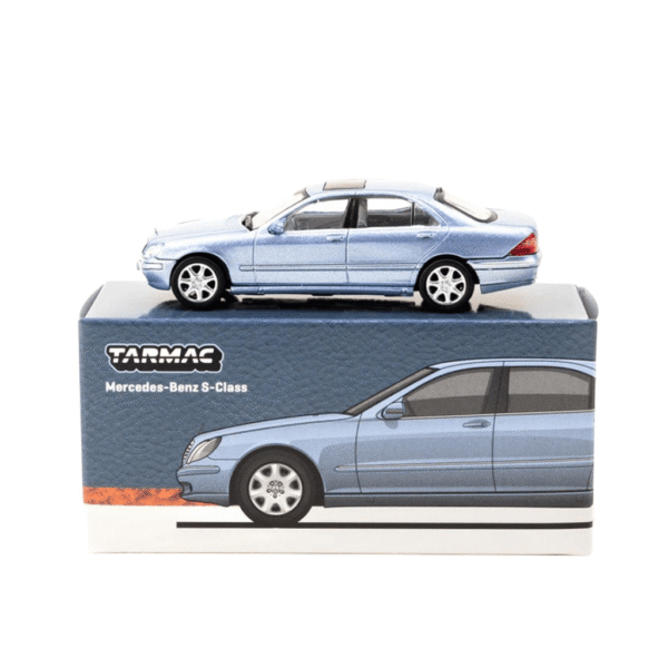 Mercedes Benz S Class Horizon Blue Metallic Tarmac Makedonija 1