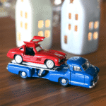 Mercedes-benz Renntransporter + Mercedes-benz Sl 1955 Norev Makedonija 1