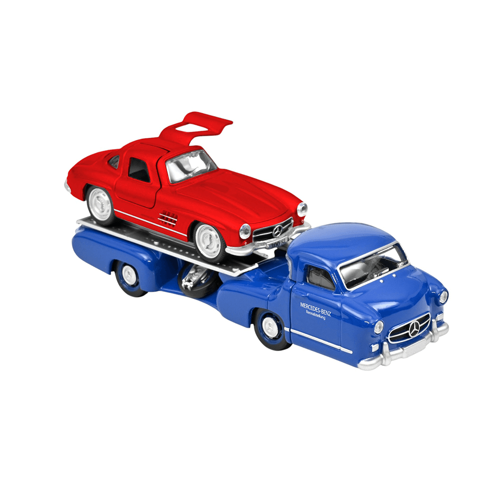 Mercedes-benz Renntransporter + Mercedes-benz Sl 1955 Norev Makedonija