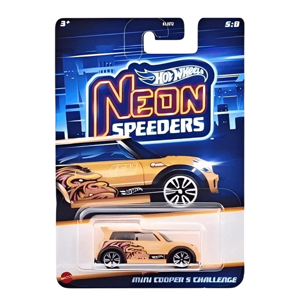 Mini Cooper S Challenge NeonRiders Hot Wheels MK