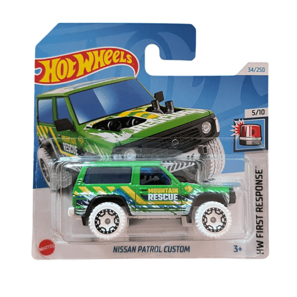 Nissan Patrol Custom Green Hot Wheels MK