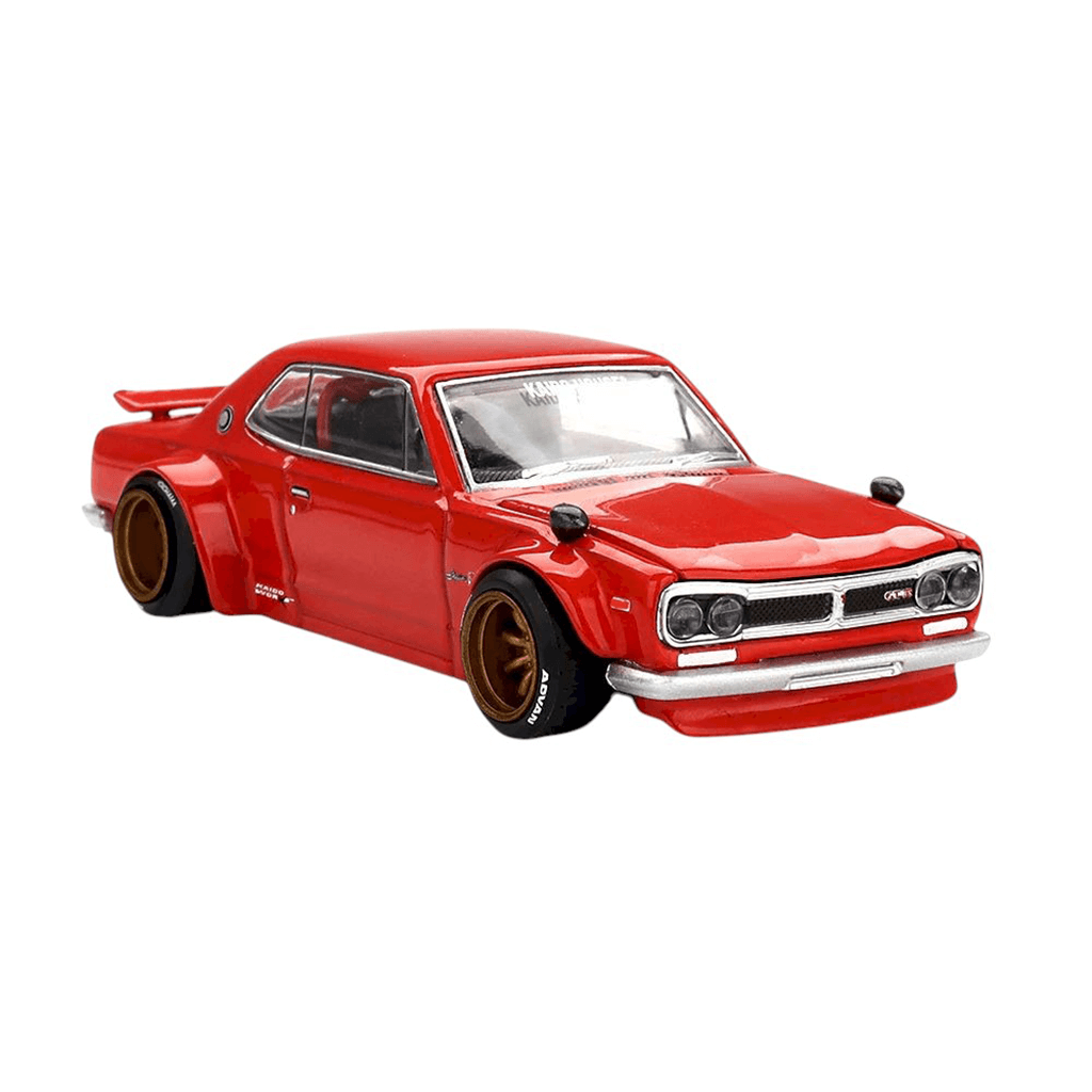 Nissan Skyline 2000GT R (KPGC10) Kaido Street V1 1969 Mini GT Makedonija