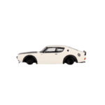 Nissan Skyline Kenmeri Liberty Walk White 1973 (Rhd) Mini GT Makedonija 2