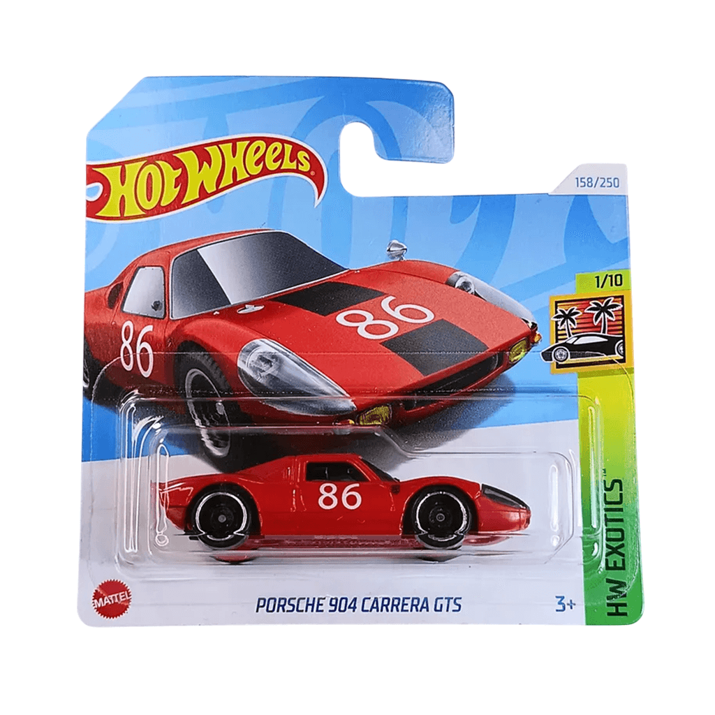 Porsche 904 Carrera GTS Red 86 Hot Wheels MK
