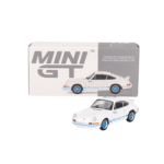 Porsche 911 (901) Carrera RS 2.7 Grand Prix White with Blue Livery 1974 (LHD) Mini GT Makedonija