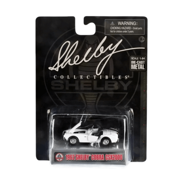 Shelby Cobra Scx2000 Shelby 50th Anniversary (White) 1962 Shelby Collectibles Makedonija
