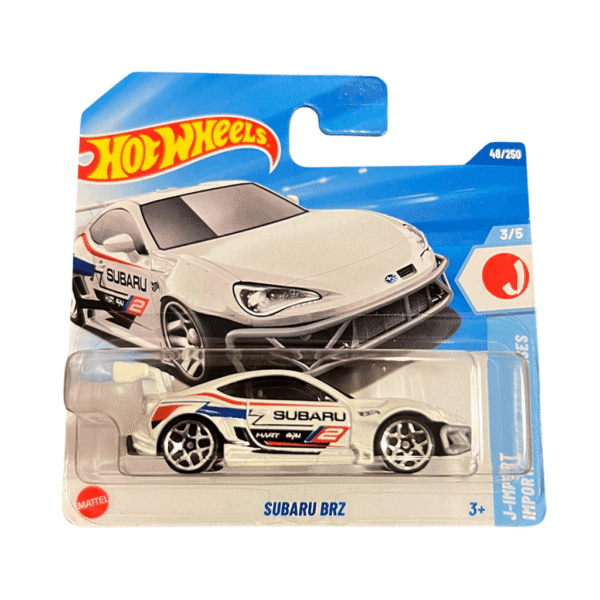 Subaru BRZ White Hot Wheels MK