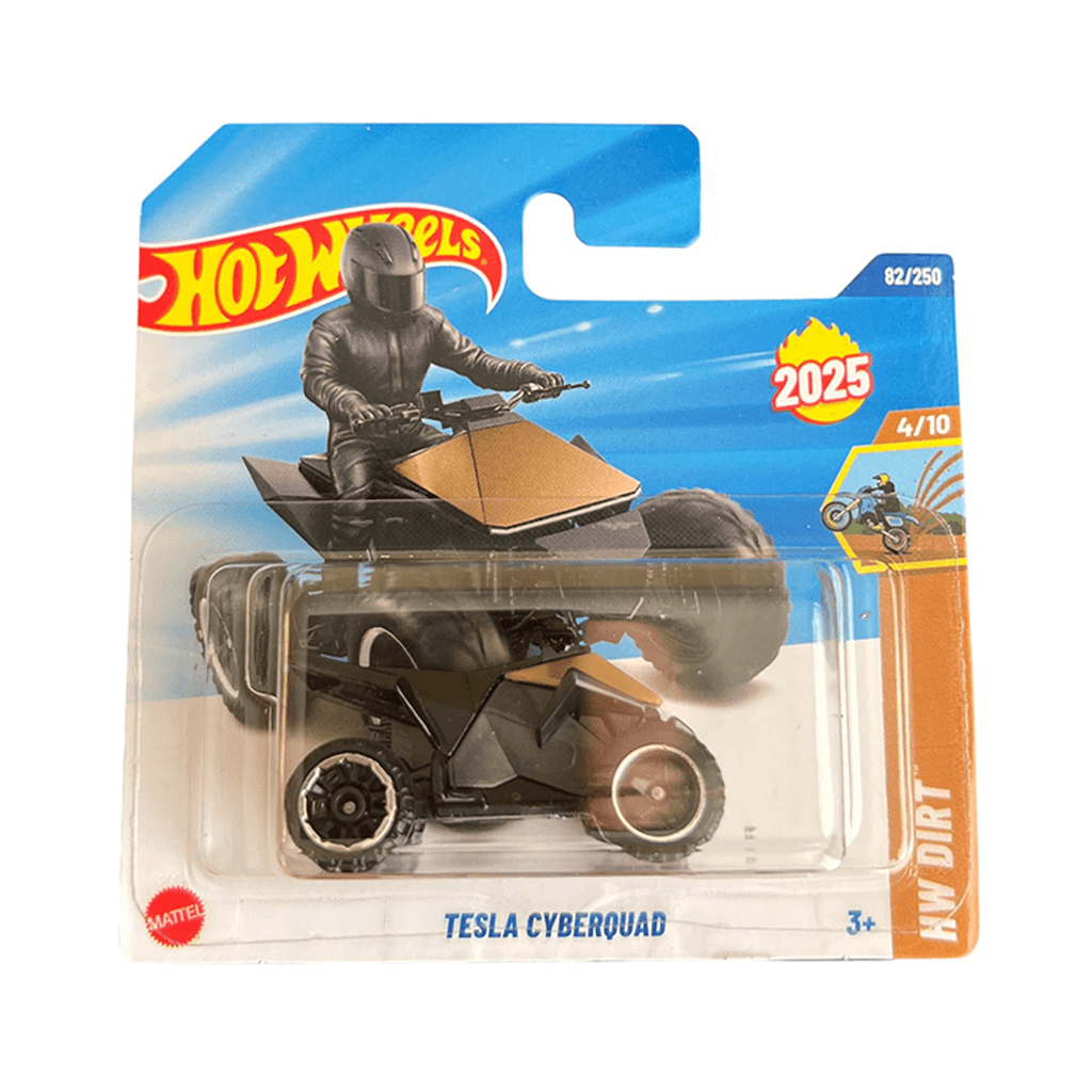 Tesla Cyberquad Golden Hot Wheels MK