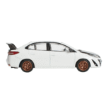 Toyota GR Vios White 2024 Pop Race Makedonija 2