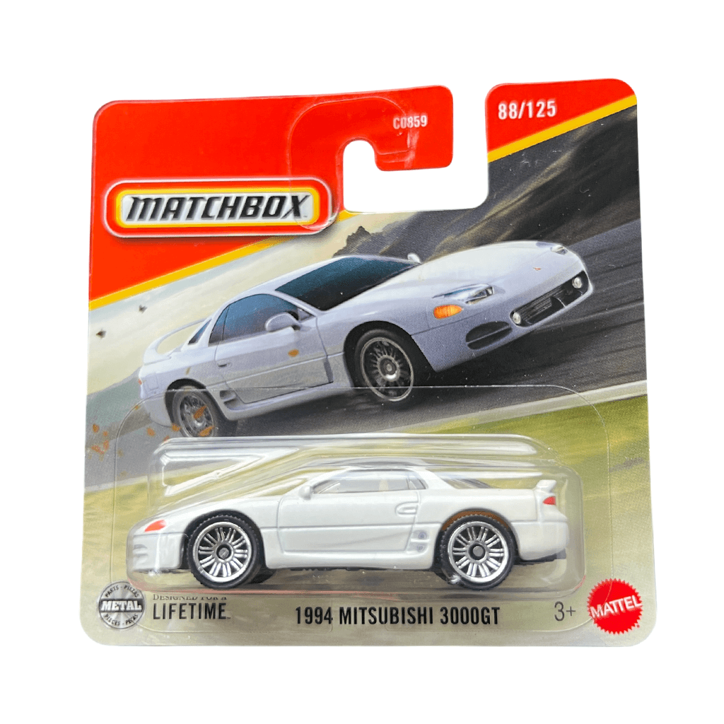 1994 Mitsubishi 3000GT White Matchbox MK