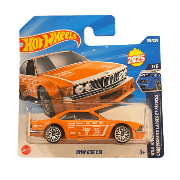 BMW 635 CSi Orange Hot Wheels MK
