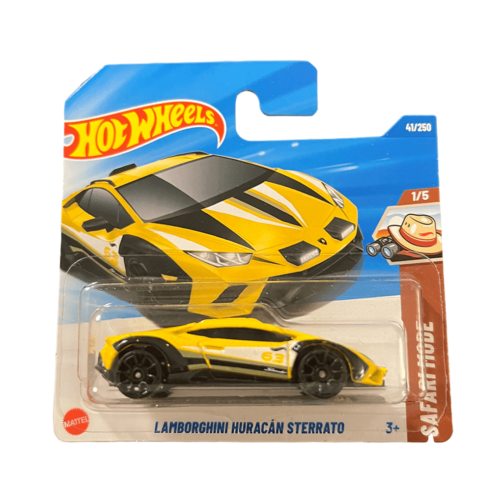 Lamborghini Huracan Sterrato Yellow Hot Wheels MK