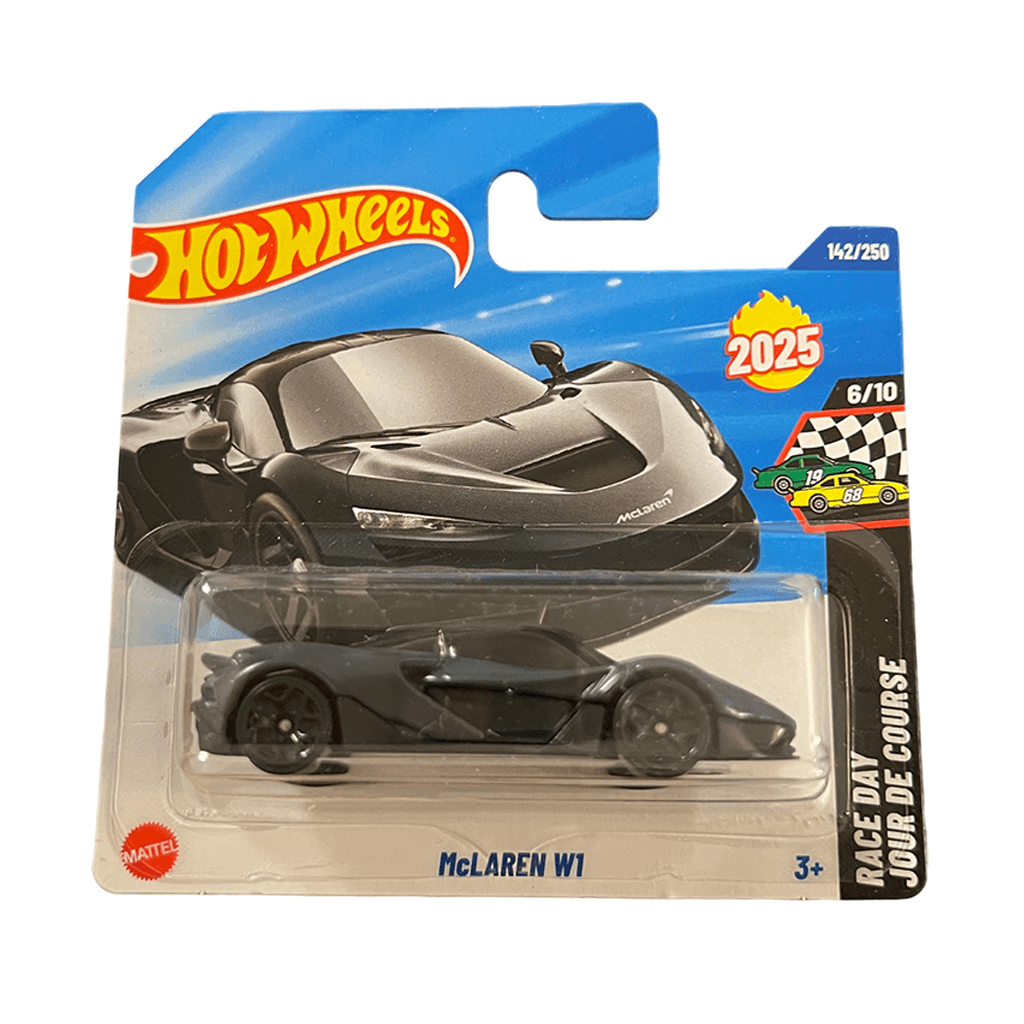 McLaren W1 Black Hot Wheels MK