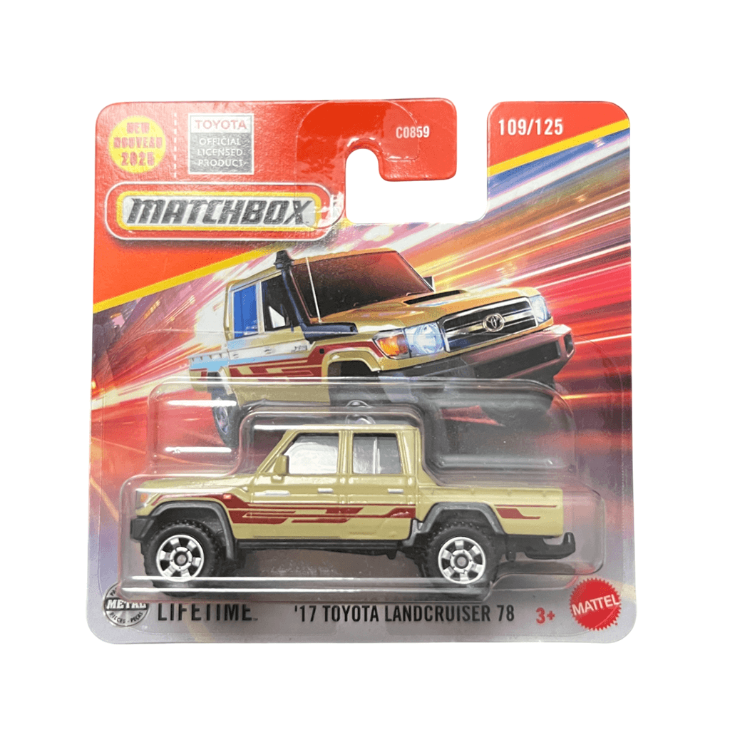 17 Toyota Landcruiser 78 Matchbox MK