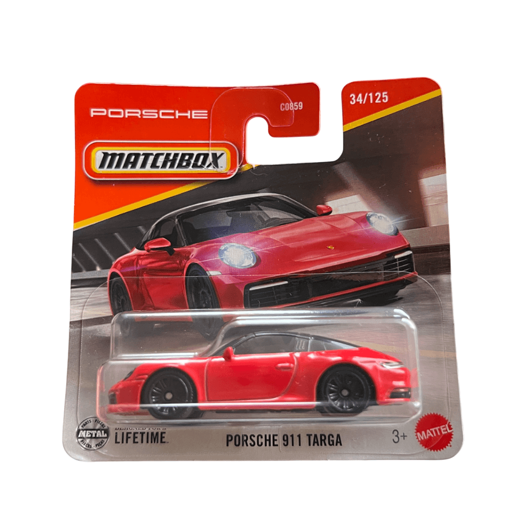 Porsche 911 Targa Red Matchbox MK