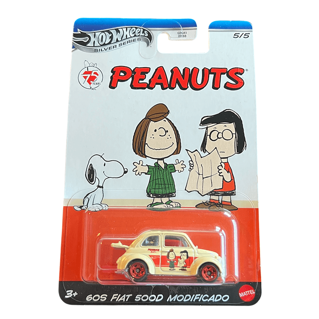 60s Fiat 500D Modificado Peanuts Hot Wheels MK
