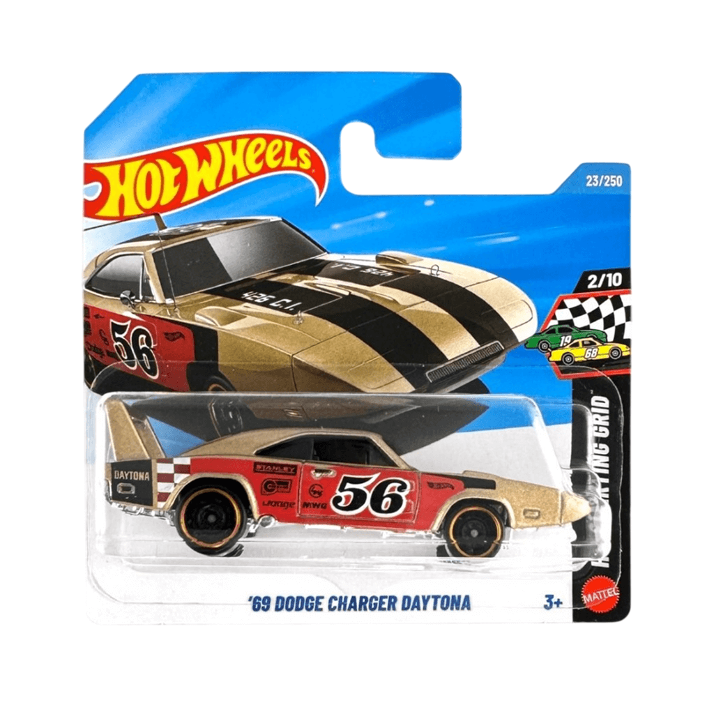 69 Dodge Charger Daytona Golden Hot Wheels MK