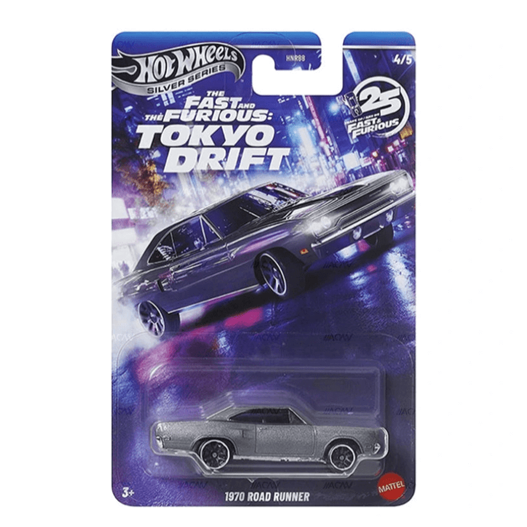 Fast and Furious 1970 Road Runner TokyoDrift Hot Wheels MK