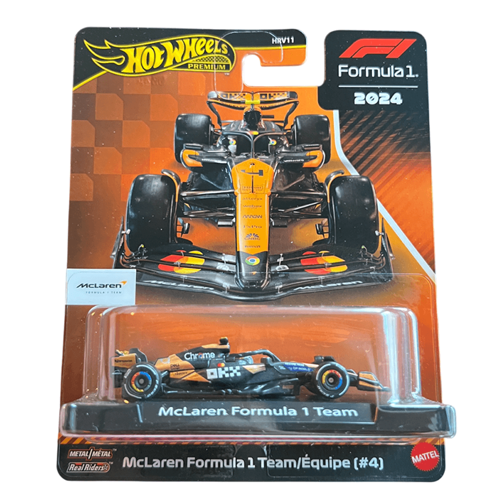 McLaren Formula 1 Team 4 2024 Hot Wheels MK