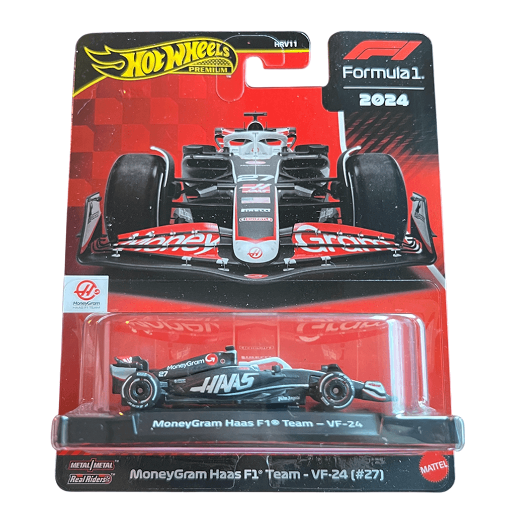 MoneyGram Haas F1 Team VF 24 27 2024 Hot Wheels MK